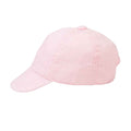 Pale Pink - Side - Larkwood Childrens-Kids Baseball Cap