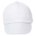 White - Front - Larkwood Childrens-Kids Baseball Cap