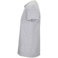 Grey - Side - SOLS Unisex Adult Crusader Marl Recycled T-Shirt