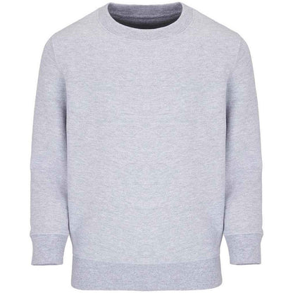 Grey - Front - SOLS Childrens-Kids Columbia Marl Sweatshirt