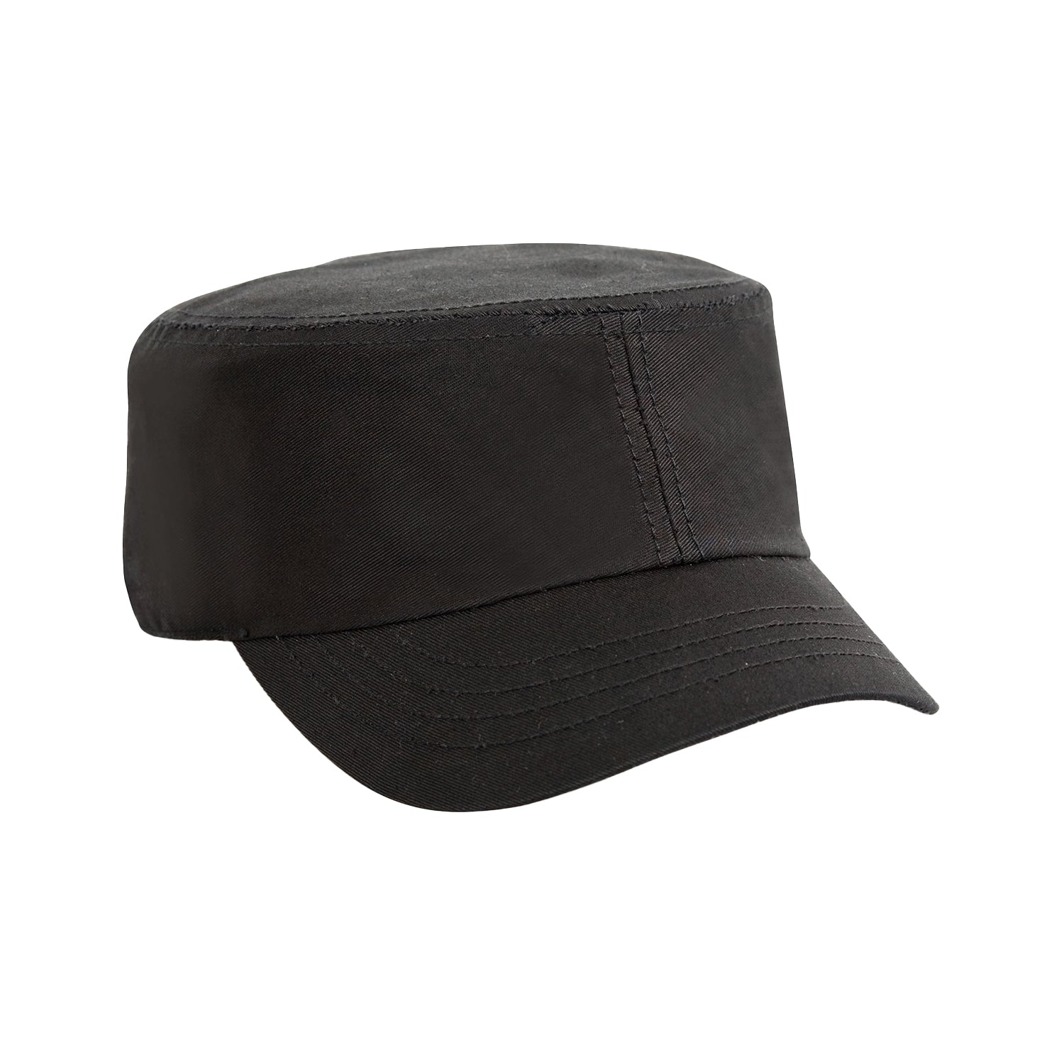 Black - Front - Result Headwear Unisex Adult Urban Trooper Lightweight Cadet Cap