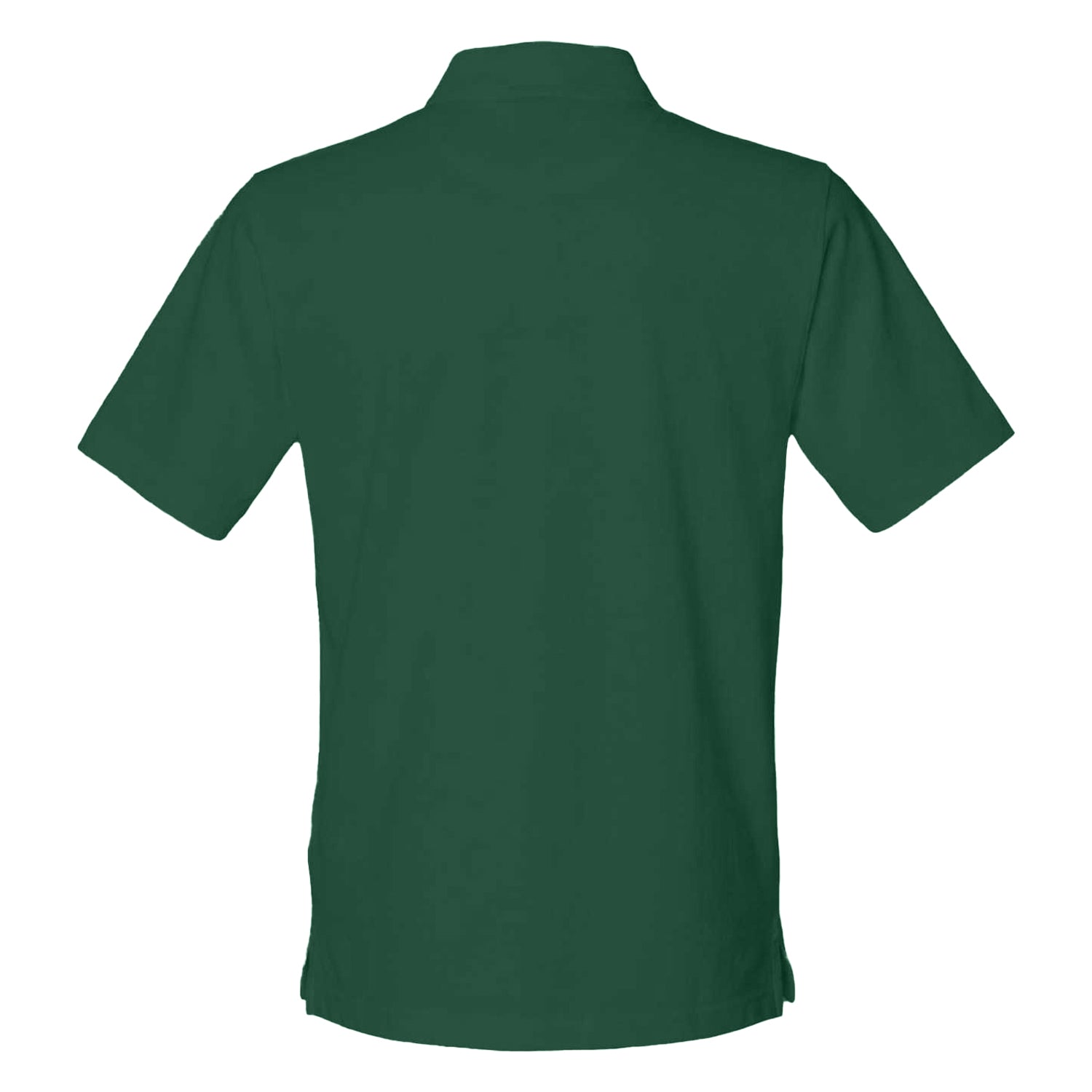Bottle Green - Back - Henbury Mens Classic Cotton Pique Heavy Polo Shirt