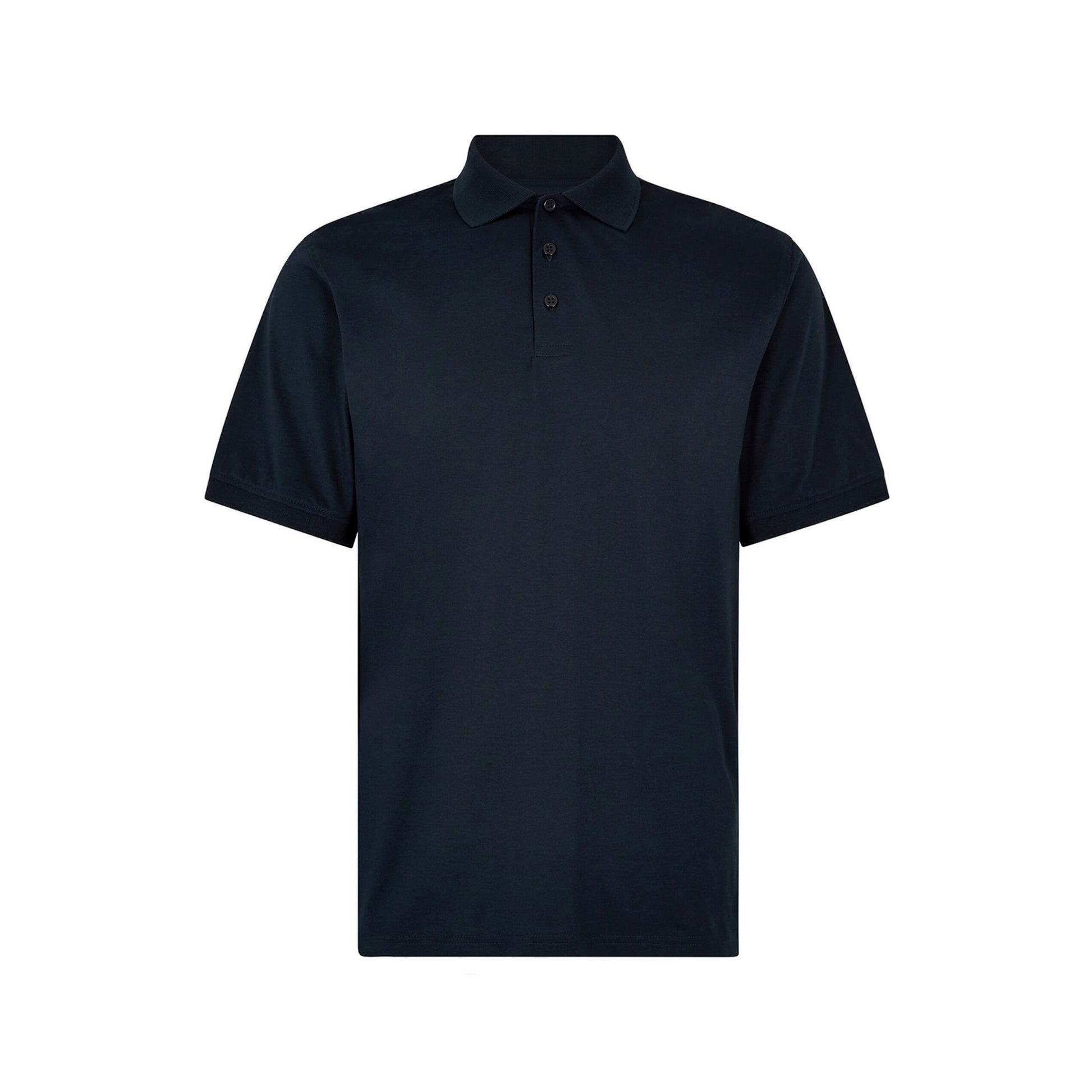 Navy - Front - Kustom Kit Mens Jersey Superwash 60C Regular Polo Shirt