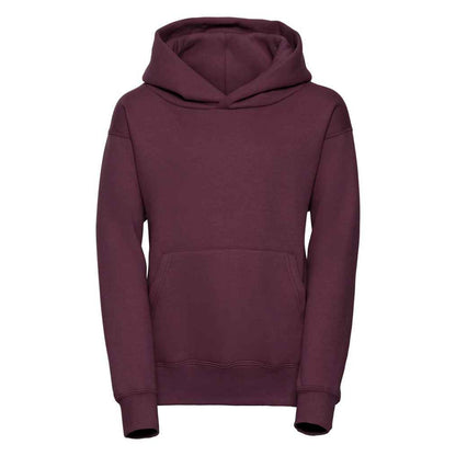 Burgundy - Front - Jerzees Schoolgear Childrens-Kids Hoodie