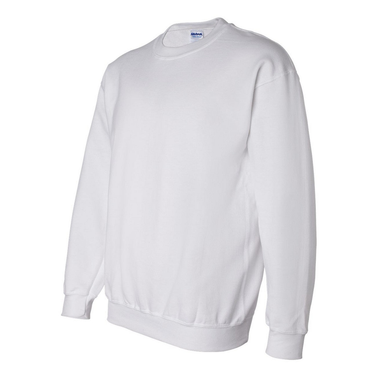 White - Side - Gildan Mens DryBlend Sweatshirt
