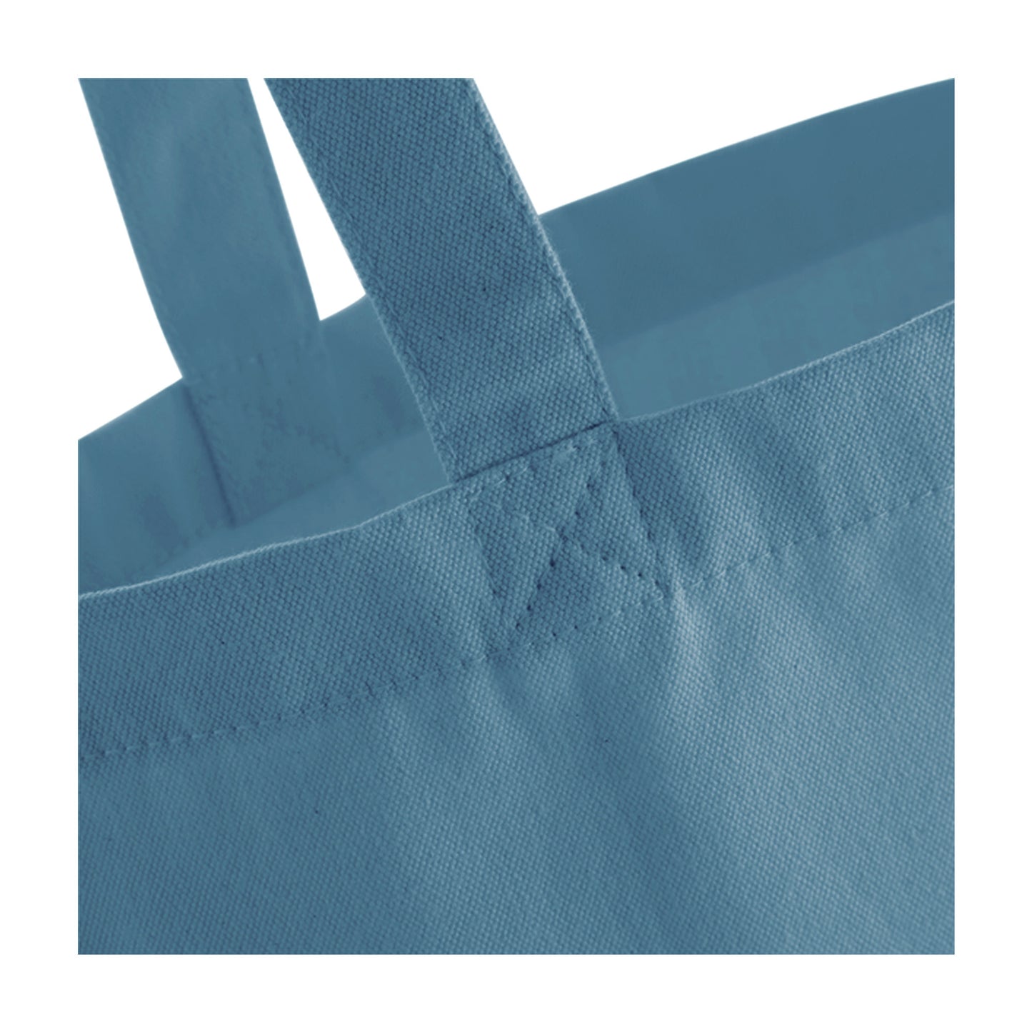 Airforce Blue - Back - Westford Mill EarthAware Organic Shopper Bag