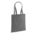 Graphite Grey - Front - Westford Mill EarthAware Organic Shopper Bag