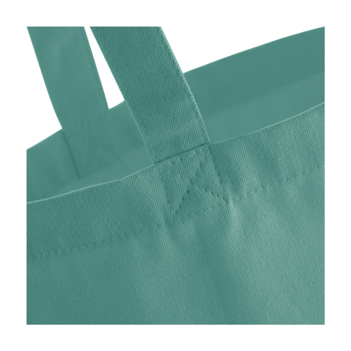 Sage Green - Back - Westford Mill EarthAware Organic Shopper Bag