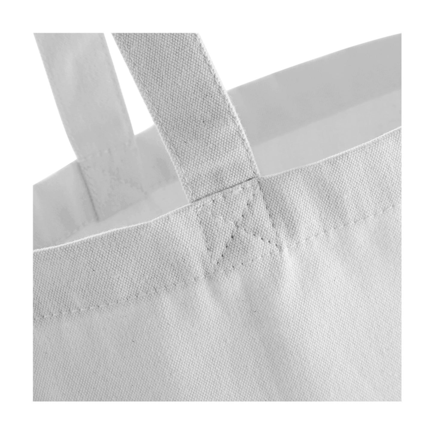 Light Grey - Back - Westford Mill EarthAware Organic Shopper Bag