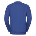 Bright Royal Blue - Back - Russell Mens Spotshield Raglan Sweatshirt