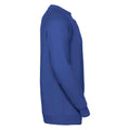 Bright Royal Blue - Side - Russell Mens Spotshield Raglan Sweatshirt
