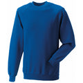 Bright Royal Blue - Front - Russell Mens Spotshield Raglan Sweatshirt