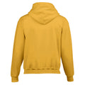 Gold - Back - Gildan Childrens-Kids Heavy Blend Hooded Sweatshirt
