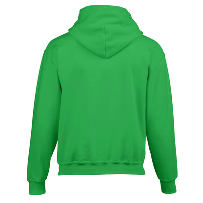 Irish Green - Back - Gildan Childrens-Kids Heavy Blend Hooded Sweatshirt