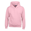 Light Pink - Front - Gildan Childrens-Kids Heavy Blend Hooded Sweatshirt