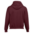 Maroon - Back - Gildan Childrens-Kids Heavy Blend Hooded Sweatshirt