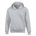 Sports Grey - Front - Gildan Childrens-Kids Heavy Blend Hooded Sweatshirt