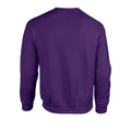 Purple - Back - Gildan Mens Heavy Blend Sweatshirt