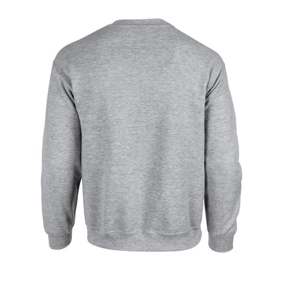 Sports Grey - Back - Gildan Mens Heavy Blend Sweatshirt