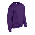 Purple - Side - Gildan Mens Heavy Blend Sweatshirt