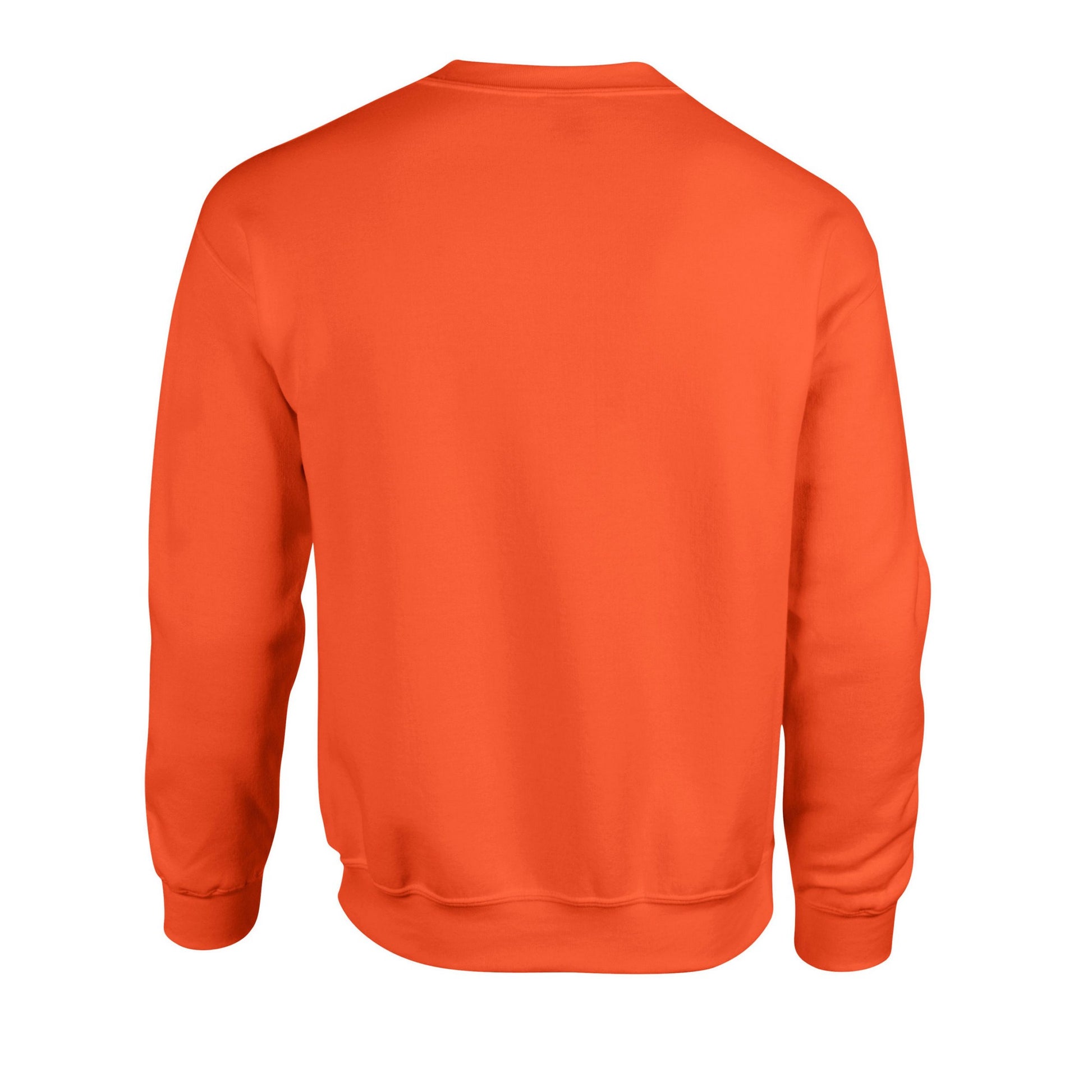 Orange - Back - Gildan Mens Heavy Blend Sweatshirt