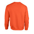 Orange - Back - Gildan Mens Heavy Blend Sweatshirt