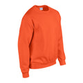 Orange - Side - Gildan Mens Heavy Blend Sweatshirt