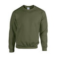 Military Green - Front - Gildan Mens Heavy Blend Sweatshirt
