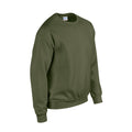 Military Green - Side - Gildan Mens Heavy Blend Sweatshirt