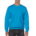 Sapphire Blue - Front - Gildan Mens Heavy Blend Sweatshirt