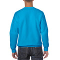 Sapphire Blue - Back - Gildan Mens Heavy Blend Sweatshirt