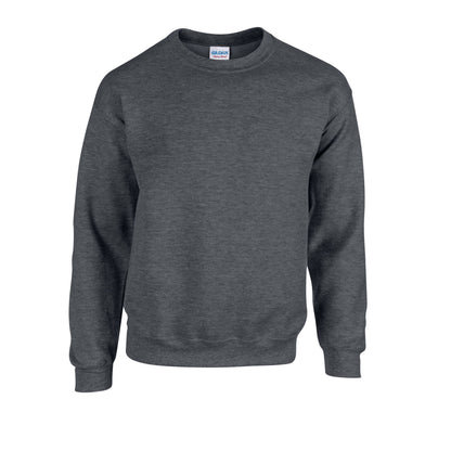 Dark Heather - Front - Gildan Mens Heavy Blend Sweatshirt