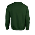 Forest Green - Back - Gildan Mens Heavy Blend Sweatshirt