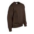 Dark Chocolate - Front - Gildan Mens Heavy Blend Sweatshirt