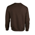 Dark Chocolate - Back - Gildan Mens Heavy Blend Sweatshirt