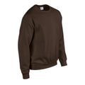 Dark Chocolate - Side - Gildan Mens Heavy Blend Sweatshirt