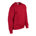 Cherry Red - Side - Gildan Mens Heavy Blend Sweatshirt