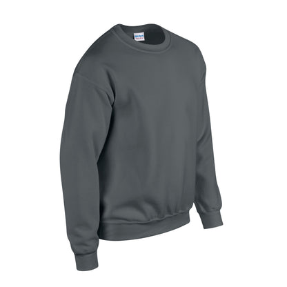 Charcoal - Side - Gildan Mens Heavy Blend Sweatshirt