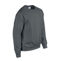 Charcoal - Side - Gildan Mens Heavy Blend Sweatshirt