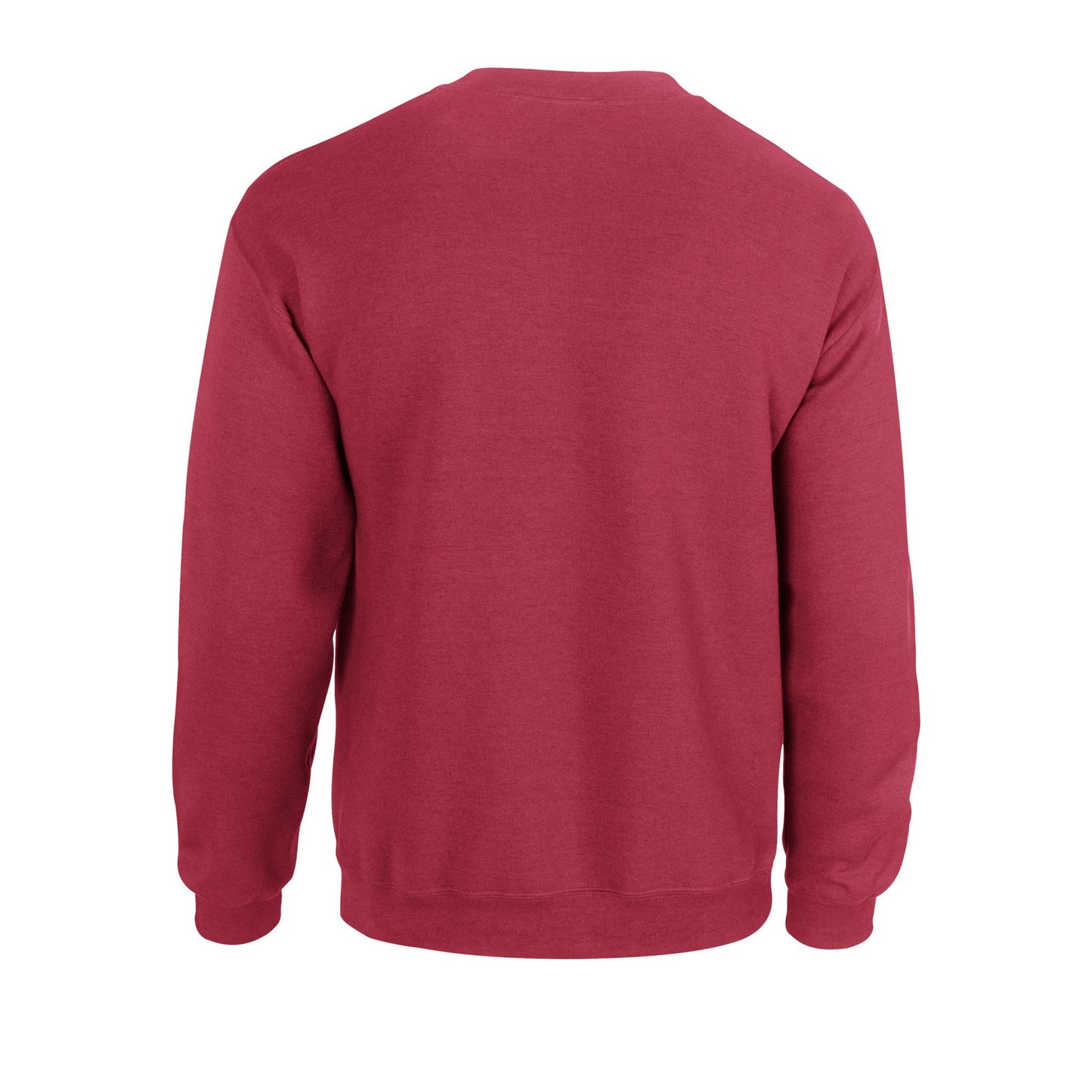 Antique Cherry Red - Back - Gildan Mens Heavy Blend Sweatshirt