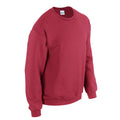 Antique Cherry Red - Side - Gildan Mens Heavy Blend Sweatshirt