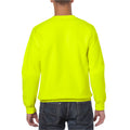 Safety Orange - Back - Gildan Mens Heavy Blend Sweatshirt