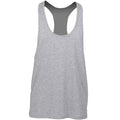 Heather Grey - Front - SF Mens Muscle Heather Tank Top