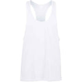 White - Front - SF Mens Muscle Tank Top