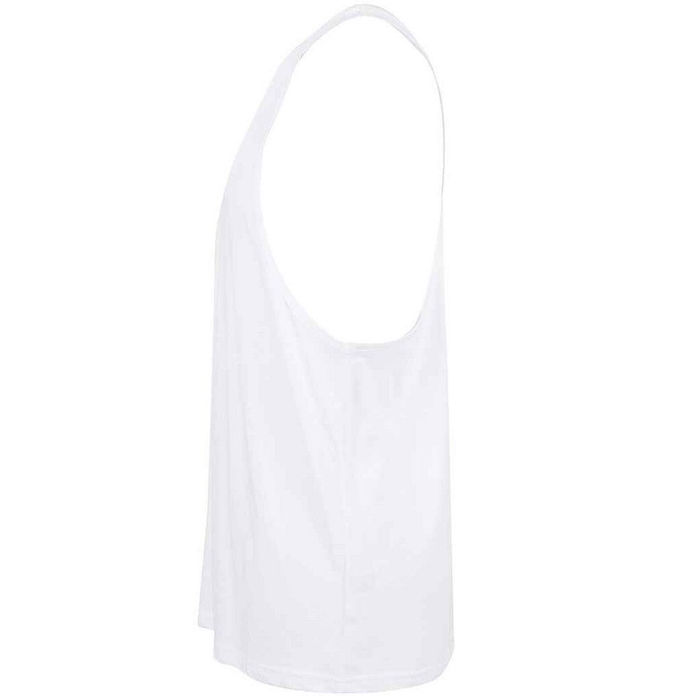White - Side - SF Mens Muscle Tank Top