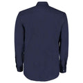 Dark Navy - Back - Kustom Kit Mens Classic Long-Sleeved Business Shirt