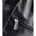 Black - Back - Quadra Premium Drawstring Bag