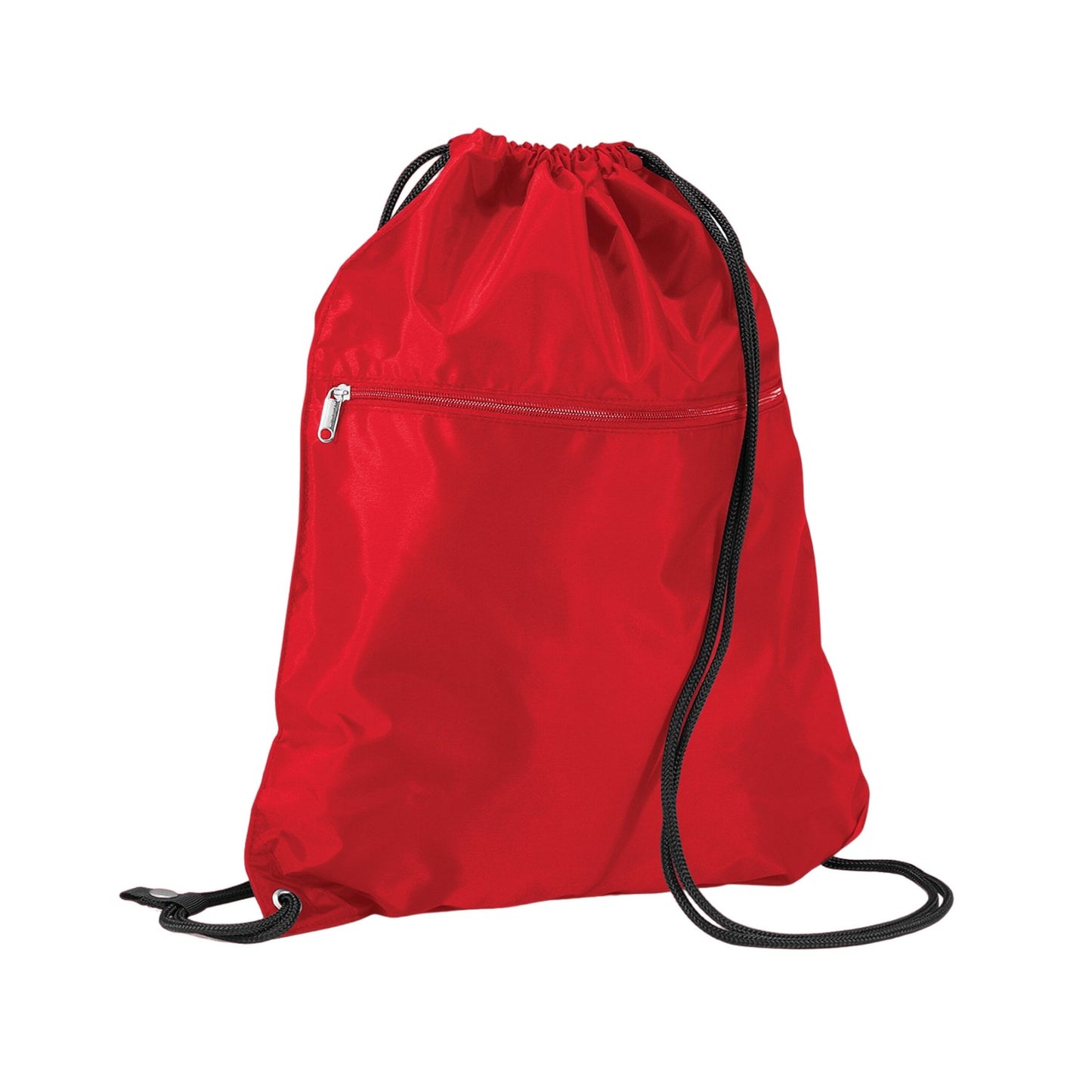 Classic Red - Front - Quadra Premium Drawstring Bag
