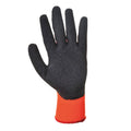 Orange - Back - Portwest Unisex Adult Thermal Grip Gloves