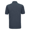 French Navy - Back - Russell Mens Classic Cotton Pique Polo Shirt